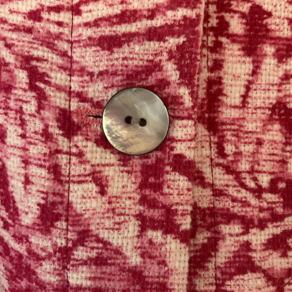 HOST PICK😀Coldwater Creek Berry Jacquard Blazer - Picture 2 of 6